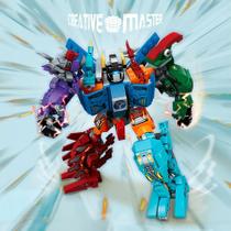 Bloco de Montar Set Creative Master Super Mecha