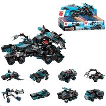 Bloco de montar Set The Legend of Chariot Tropa de Elite 8 caixas montam 1 Qman 1413-QM000159
