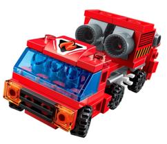 Bloco de montar set trans collector bombeiros qman