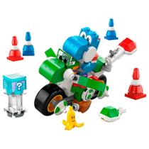 Bloco de Montar - Super Mario - Mario Kart - Moto Yoshi - 133 peças - LEGO
