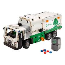 Bloco de Montar - TECHNIC Caminhao de lixo Mack LR Eletric - 503 peças - LEGO