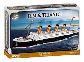Bloco De Montar Titanic Návio 722 Peças Cobi - COBI1929 Bloco De Montar Titanic Návio 722 Peças Cobi - COBI1929