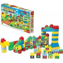 Bloco de montar - trenzinho alfabeto e numeros Bloco de montar - trenzinho alfabeto e numeros