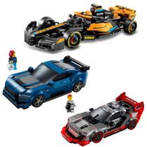 Bloco De Montar Veículos De Corrida - Lego