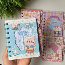 Bloco de Notação Fofos Happy - Interponte / WX Gift