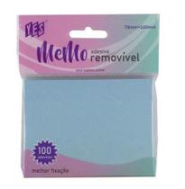 Bloco De Notas Adesivas Azul Pastel Yes 75x100mm 100 Folhas Bloco De Notas Adesivas Azul Pastel Yes 75x100mm 100 Folhas