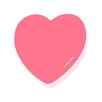 Bloco de Notas Adesivas Love Heart Bloco de Notas Adesivas Love Heart
