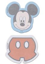 Bloco de notas adesivas mickey 2 bt c25 fls cada molin 22969