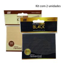 Bloco de notas adesivas Pautadas Memo Removível Yes (kit com 2 unidades) Bloco de notas adesivas Pautadas Memo Removível Yes (kit com 2 unidades)