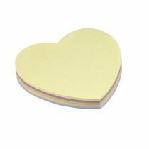 Bloco de Notas Adesivo 70x70mm Coração Estrela Balão Seta Flor 100 Folhas - BRW