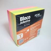 Bloco de Notas Adesivo Colorido Neon 76X76MM C/400 Folhas