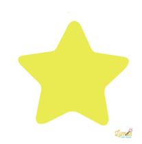 Bloco de Notas Adesivo Estrela Eagle Cores:Amarelo
