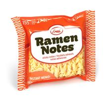 Bloco de notas adesivo genuíno Fred Ramen Noodle 155 folhas Bloco de notas adesivo genuíno Fred Ramen Noodle 155 folhas