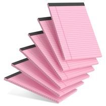 Bloco de notas AILZFEI 6 unidades rosa 13 x 20 cm pautado universitário Bloco de notas AILZFEI 6 unidades rosa 13 x 20 cm pautado universitário