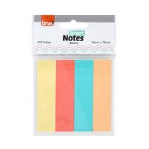 Bloco de Notas Autoadesivas Smart Notes Beach 200 Folhas 19mm x 76mm - BRW Bloco de Notas Autoadesivas Smart Notes Beach 200 Folhas 19mm x 76mm - BRW