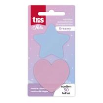 Bloco De Notas Autoadesivas Transparente Holic Dreamy 50 Fls