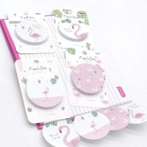 Bloco De Notas Autoadesivo Post-it Redondo Flamingos 75 Fls