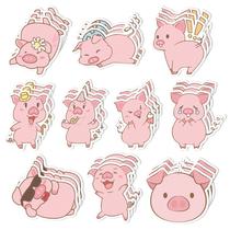 Bloco de notas autocolante Sticky Notes CJiangPo Piggy, 30 unidades, 600 folhas