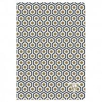 Bloco de Notas Clairefontaine Neo Deco 14,8x21cm Favo de Mel Bloco de Notas Clairefontaine Neo Deco 14,8x21cm Favo de Mel