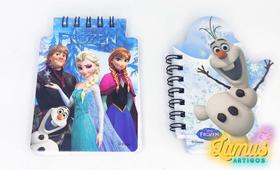 Bloco De Notas Com Lata Frozen Estampa:LI2