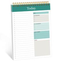 Bloco de notas Daily Planner GOLDPEI To Do List 6,5x9,8 polegadas (52 folhas)