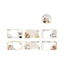 Bloco De Notas De Café De Outono 38mm X 2M Quente Para DIY E Escrita