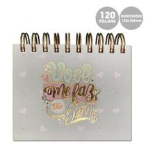 Bloco De Notas Espiral Você Me Faz Tão Bem 120Fls Merci