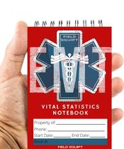 Bloco de notas Field Equipt EMT Vital Statistics, pacote com 6 Bloco de notas Field Equipt EMT Vital Statistics, pacote com 6