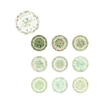 Bloco De Notas Floral Tale 50 Peças Decoração De Tenda Manual Guirlanda De Renda Papel 4 Opções