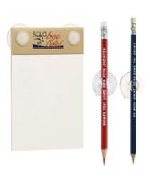 Bloco de notas impermeável Aqua Notes 13x9 cm com ventosas