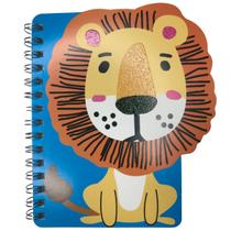 Bloco de Notas Infantil Panda Sereira Unicórnio Pautado Lombada em Espiral