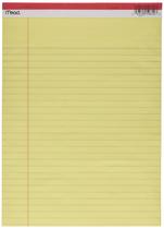 Bloco de Notas Jurídico Mead 22x28 cm Amarelo 50 folhas (12 unidades)