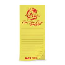 Bloco de notas magnético genuíno Fred Stranger Things Surfer Boy Pizza