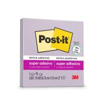 Bloco de Notas Post-It Lilac 76X76 90 Folhas - 3M