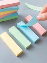 Bloco de Notas Post It Tiras Recadinho Candy Colors Adesivo Marca Página Papelaria Fofa Candy 75x75 Bloco de Notas Post It Tiras Recadinho Candy Colors Adesivo Marca Página Papelaria Fofa Candy 75x75