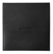 Bloco De Notas Rhodia 14,5x14,5cm 80 Folhas Capa Couro Black Bloco De Notas Rhodia 14,5x14,5cm 80 Folhas Capa Couro Black