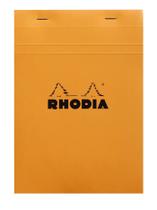 Bloco de notas Rhodia No16 A5 quadrado laranja 80g 80 folhas Bloco de notas Rhodia No16 A5 quadrado laranja 80g 80 folhas