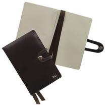Bloco de Notas Tipo Moleskine Couro 109-R Personalizado Raffai Couros