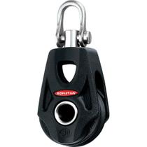 Bloco de órbita Ronstan Series 30 com rolamento de esferas único com becket
