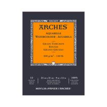 Bloco de Papel Aquarela Arches 23x31cm 300g Gr Torchon Cc - 12 Folhas - A1795102