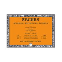 Bloco de Papel Aquarela Arches Grain Torchon 18x26cm 300g C4l - 20 Folhas - A1795083