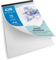 Bloco de papel aquarela cis - c/12 unidades