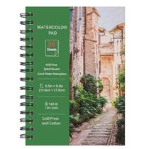 Bloco de Papel Aquarela Prudiut - 36 Folhas (14x21,6cm) 300gsm