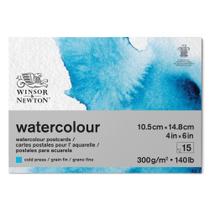 Bloco de papel aquarela Winsor & Newton 10,5 x 14,8 cm 15 folhas Bloco de papel aquarela Winsor & Newton 10,5 x 14,8 cm 15 folhas