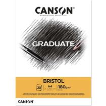 Bloco De Papel Bristol Graduate Branco A4 180g 20 Folhas Bloco De Papel Bristol Graduate Branco A4 180g 20 Folhas