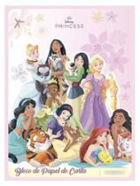 Bloco De Papel Carta, 48 Folhas, Princesas Da Disney, Animativa Bloco De Papel Carta, 48 Folhas, Princesas Da Disney, Animativa