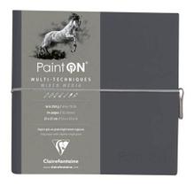 Bloco De Papel Cinza Multi Técnicas 250g 19x19 Clairefontain Bloco De Papel Cinza Multi Técnicas 250g 19x19 Clairefontain