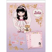 Bloco de Papel de Carta - Jolie - 50 Folhas - Tilibra - Bloco de Papel de Carta - Jolie - 50 Folhas - Tilibra -