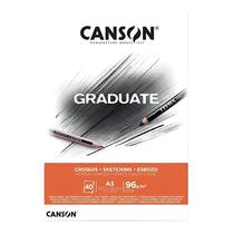 Bloco de Papel Graduate Croquis A3 Canson 96g 40 Folhas