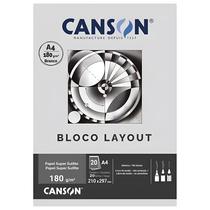 Bloco de Papel Layout A4 Canson Linha Tecnica 20 Folhas Bloco de Papel Layout A4 Canson Linha Tecnica 20 Folhas
